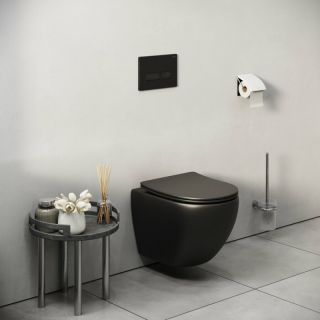 Инсталляция для подвесного унитаза Grossman 97.03.210 с черной клавишей смыва