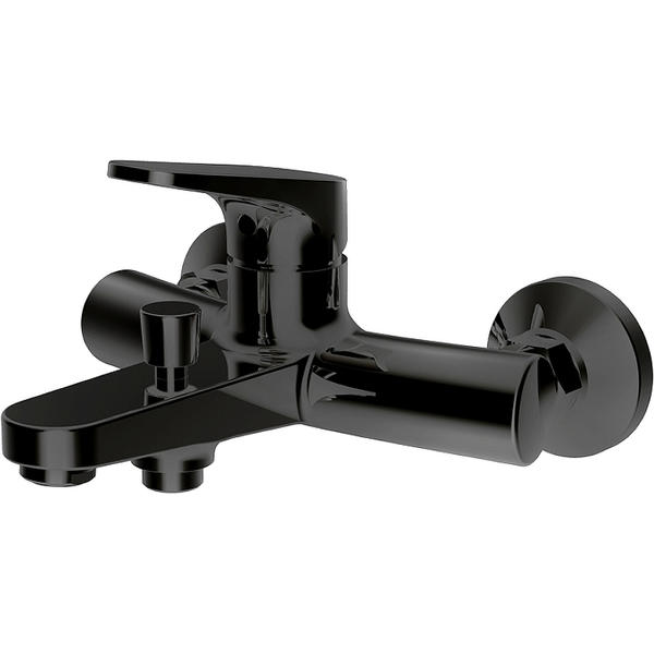 Смеситель для ванны Bravat Eler Black чёрный F6191238BM-01-RUS
