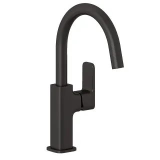 Смеситель для раковины Kludi Renon 42028N275 сталь оружейная брашированная