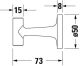 Крючок Duravit Starck T 0099294600 Черный матовый