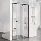 Душевая дверь Ravak Pivot PDOP2-120 03GG0300Z1 120 см профиль чёрный стекло Transparent