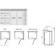 Душевая дверь Ravak Pivot PDOP2-120 03GG0300Z1 120 см профиль чёрный стекло Transparent