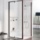 Боковая стенка Ravak Pivot PPS-90 90G70300Z1 90 см профиль чёрный стекло Transparent