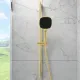 Душевой гарнитур VitrA Core Square (Кор Скуэр) A4591725EXP брашированное золото