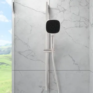 Душевой гарнитур VitrA Core Square (Кор Скуэр) A4591734EXP брашированный никель