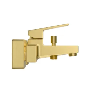 Смеситель для ванны VitrA Minimax Square (Минимакс Скуэр) A4352025EXP брашированное золото