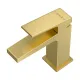 Смеситель для раковины VitrA Minimax Square (Минимакс Скуэр) A4372025EXP брашированное золото