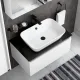 Смеситель для раковины VitrA Minimax Square (Минимакс Скуэр) A4372436EXP чёрный матовый