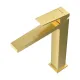 Смеситель для раковины VitrA Minimax Square (Минимакс Скуэр) A4372425EXP брашированное золото