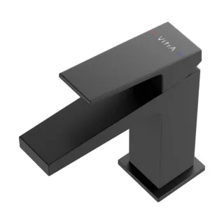 Смеситель для раковины VitrA Minimax Square (Минимакс Скуэр) A4372036EXP чёрный матовый