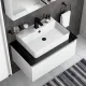Смеситель для раковины VitrA Minimax Square (Минимакс Скуэр) A4372036EXP чёрный матовый