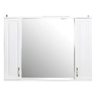 Зеркало-шкаф с подсветкой Stella Polar Кармела SP-00001142 105 см ольха белая