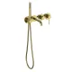 Смеситель для ванны с душем Timo Saona 2314/20YSM золото шлифованное