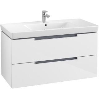 Тумба под раковину Villeroy Boch Subway 2.0 100 A69010DH Белая