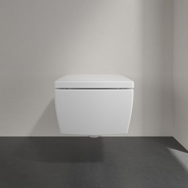 Крышка-сиденье Villeroy Boch Memento 2.0 8M24S101 Альпийский белый с Микролифтом