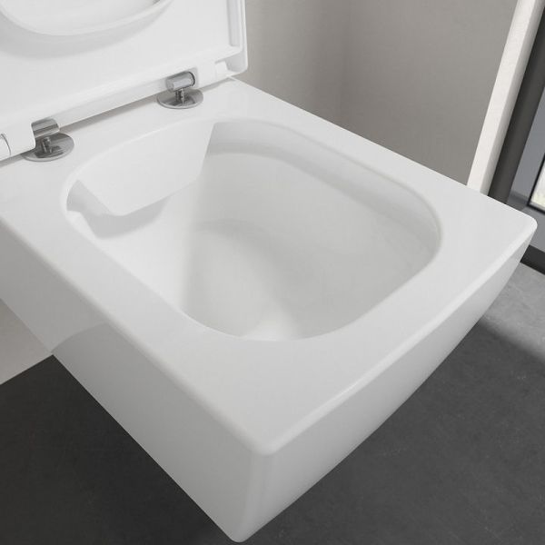 Крышка-сиденье Villeroy Boch Memento 2.0 8M24S101 Альпийский белый с Микролифтом