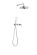 Смеситель встроенный Boheme + верхний+ ручной душ, ETERNA CHROME хром