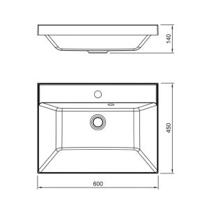 Раковина Style Line Asti СС-00002468 60 см жасмин