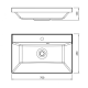 Раковина Style Line Asti СС-00002473 70 см серый шёлк Раковина Style Line Asti СС-00002473 70 см серый шёлк