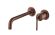 Смеситель для раковины Boheme из стены, ETERNA COPPER BRUSHED брашированная медь