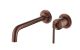 Смеситель для раковины Boheme из стены, ETERNA COPPER BRUSHED брашированная медь