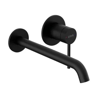 Смеситель для раковины VitrA Minimax Round (Минимакс Раунд) A4354936EXP чёрный матовый
