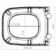 Инсталляция с унитазом VitrA Shift (Шифт) 9855B003-7207 без кнопки смыва
