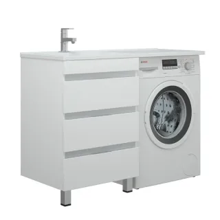 Тумба под раковину Corozo Джерси SD-00001627 50 см белый