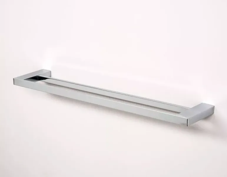 Полотенцедержатель двойной Aquanet 187069 хром