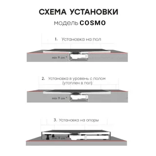 Душевой поддон Starohome Cosmo 56661845 140х80 см