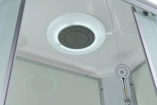 Душевая кабина Avacan C2012RLED 120x80 см хром