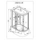 Душевая кабина Avacan C5012L 120x80 см хром