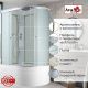 Душевая кабина Avacan C5012L 120x80 см хром