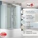 Душевая кабина Avacan C5012RN  120x80 см хром