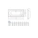 Акриловая ванна Koller Pool Orion Double ORIOND180X80 180х80