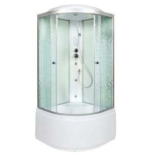 Душевая кабина Avacan L910GM+EL  100x100 см хром