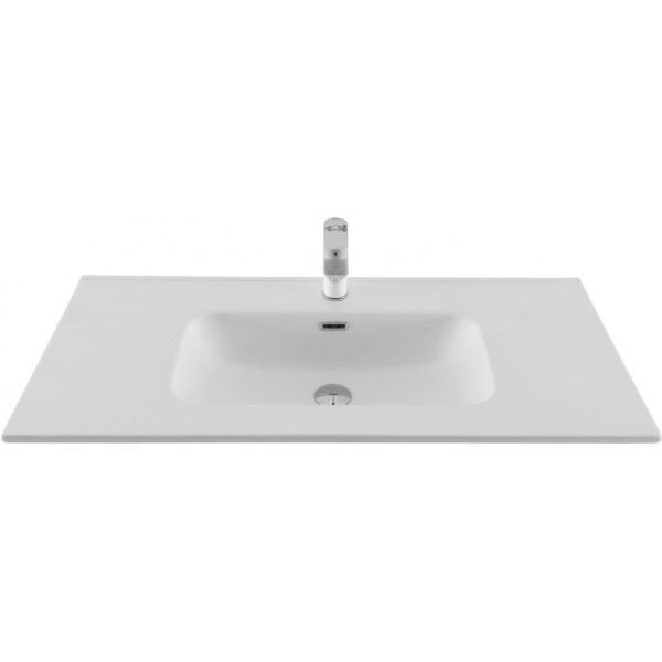 Раковина Aquanet Flat 330426 100 см белый матовый