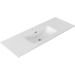 Раковина Aquanet Flat 330427 120 см белый матовый