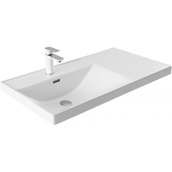 Раковина Aquanet Side 347438 левая 90 см белый