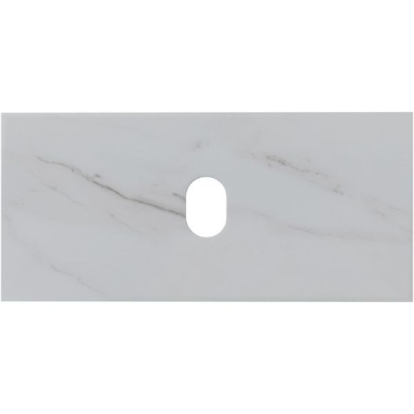 Столешница Aquanet Flat 345772 100 см мрамор
