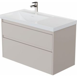 Тумба под раковину Aquanet Nova Lite 2.0 346327 100 см бежевый