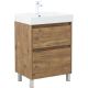 Тумба под раковину Aquanet Nova Lite 2.0 346343 60 см дуб рустикальный