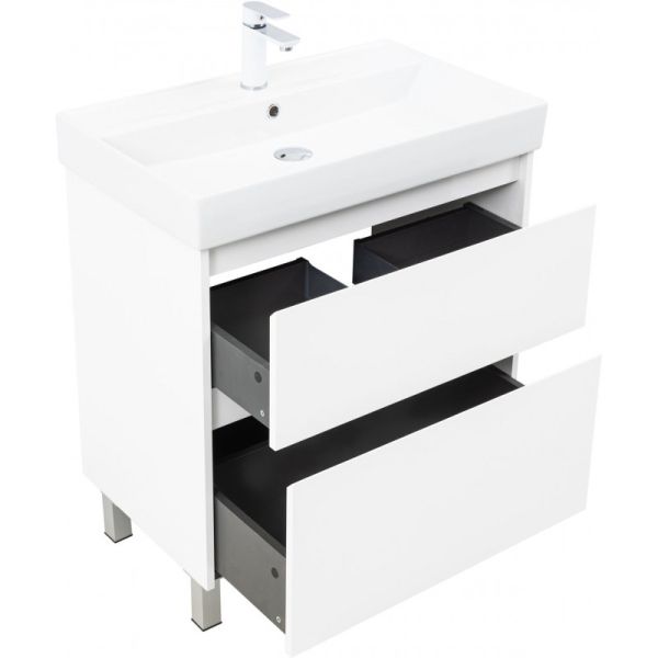 Тумба под раковину Aquanet Nova Lite 2.0 346337 75 см белый