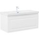 Тумба под раковину Aquanet Агата 345484 110 см белый сатин
