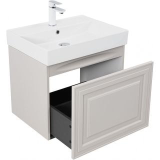 Тумба под раковину Aquanet Агата 345486 60 см бежевый