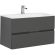 Тумба под раковину Aquanet Алвита 240111 90 см серый антрацит