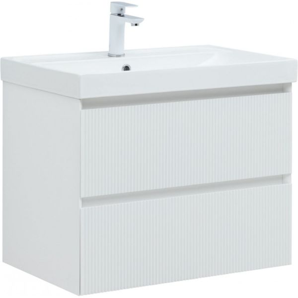 Тумба под раковину Aquanet Альтера 337155 70 см белый матовый