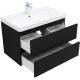 Тумба под раковину Aquanet Вега 2.0 337955 80 см чёрный