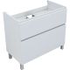 Тумба под раковину Aquanet Вега 344123 80 см белый глянец