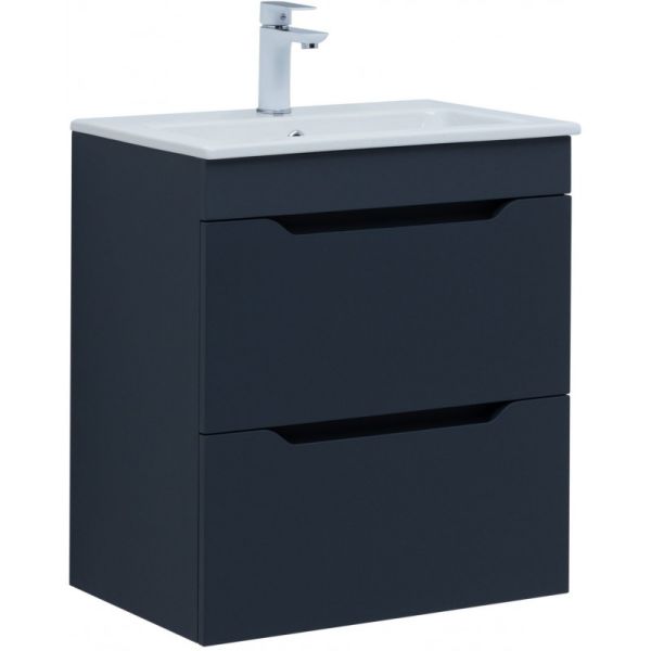 Тумба под раковину Aquanet Практика 330458 60 см маренго